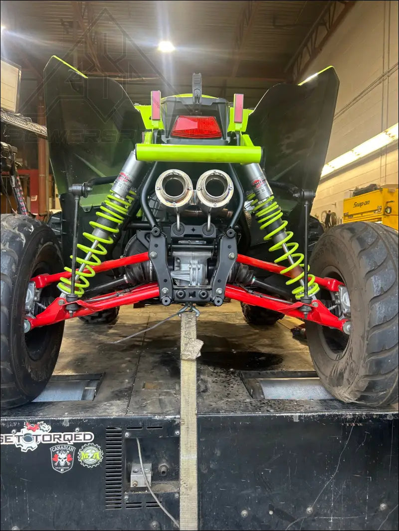 2021-2025 Polaris Sportsman and Scrambler 1000 S (55’’ Model ONLY) Sniper Quiet Series Dual Slip On - Exhaust