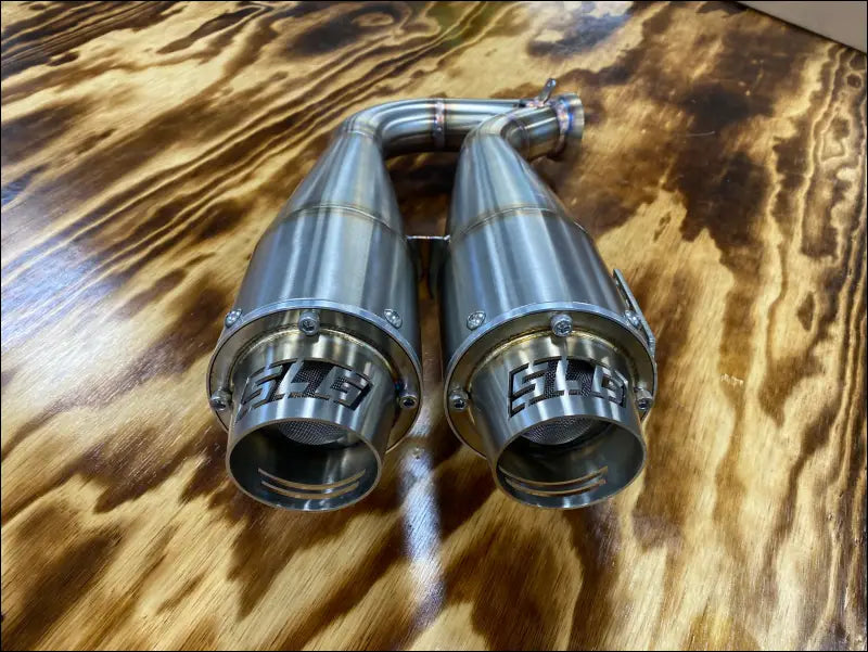 2021-2025 Polaris Sportsman and Scrambler 1000 S (55’’ Model ONLY) Sniper Performance Series Dual Slip On - Raw