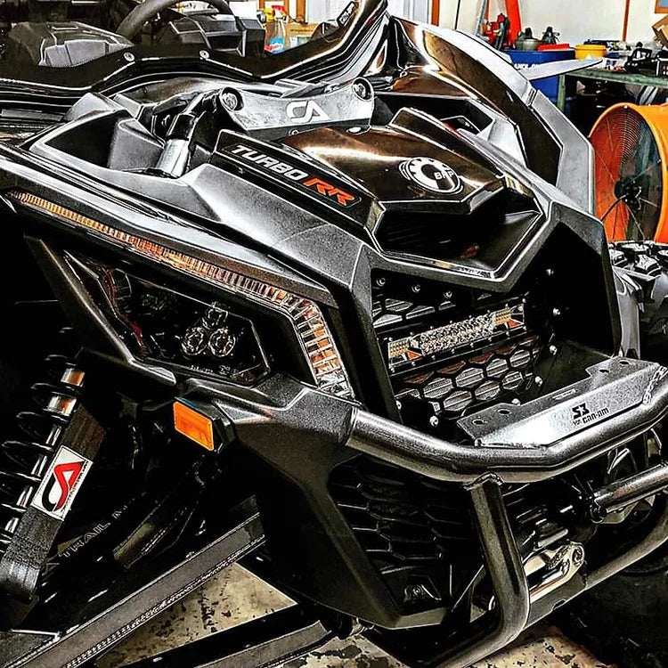 Infinite Offroad | Infinite Offroad Can-Am Maverick X3 Grille w/ 102w Light Bar