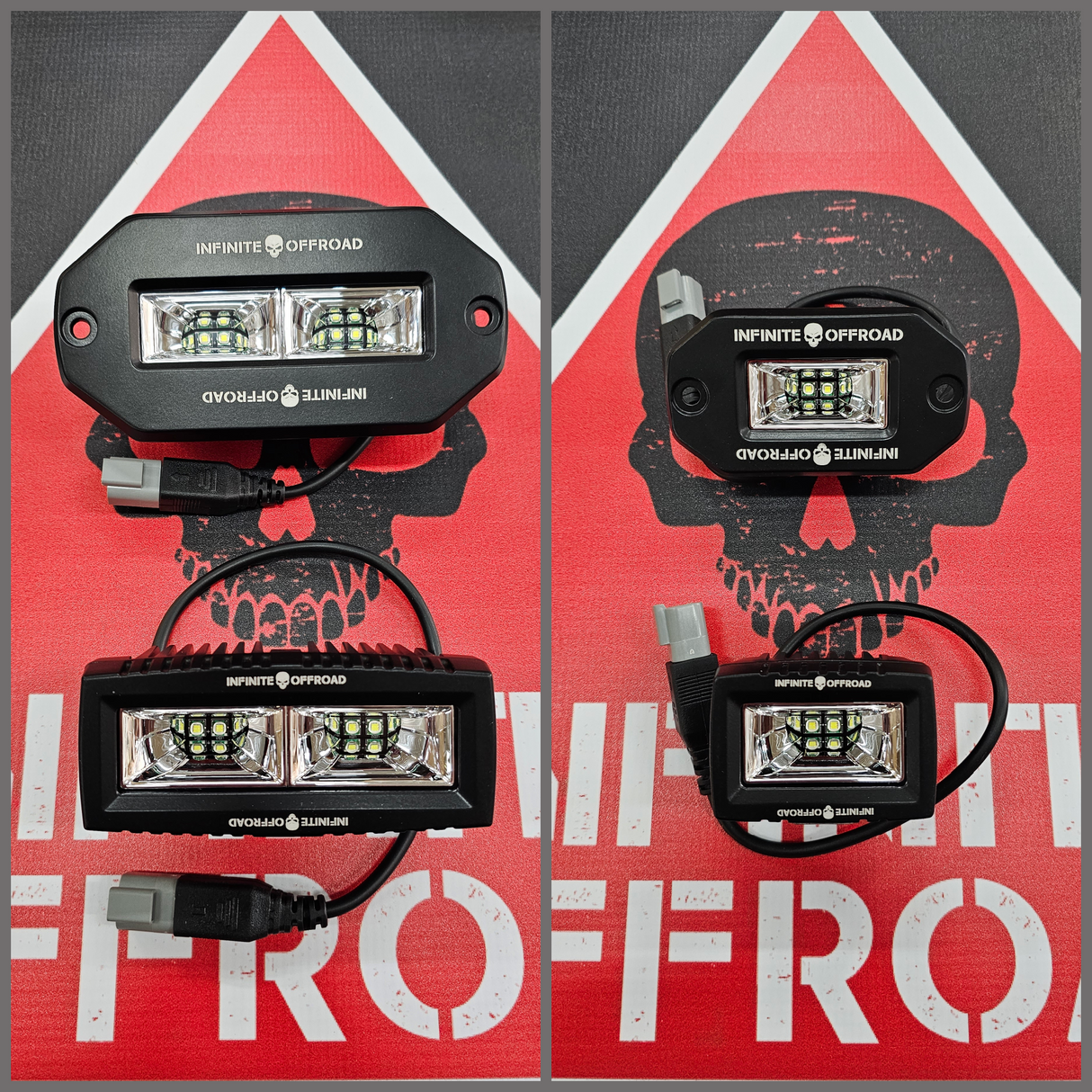 Infinite Offroad | 20W-40W HIGH OUTPUT SCENE PODS (PAIR)
