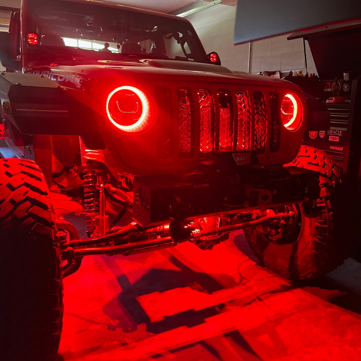 Infinite Offroad | HEADLIGHT: 9" - ARES RGB+W (COMPATIBLE WITH ROCK LIGHTS)