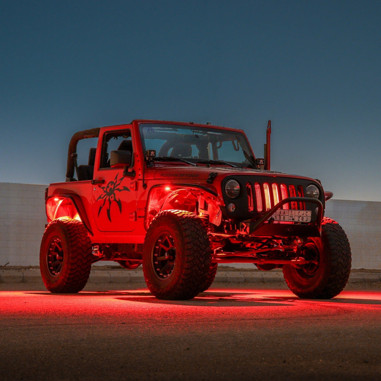 Infinite Offroad | (TRUCK/JEEP) - 8W SINGLE COLOR ROCK LIGHT KIT