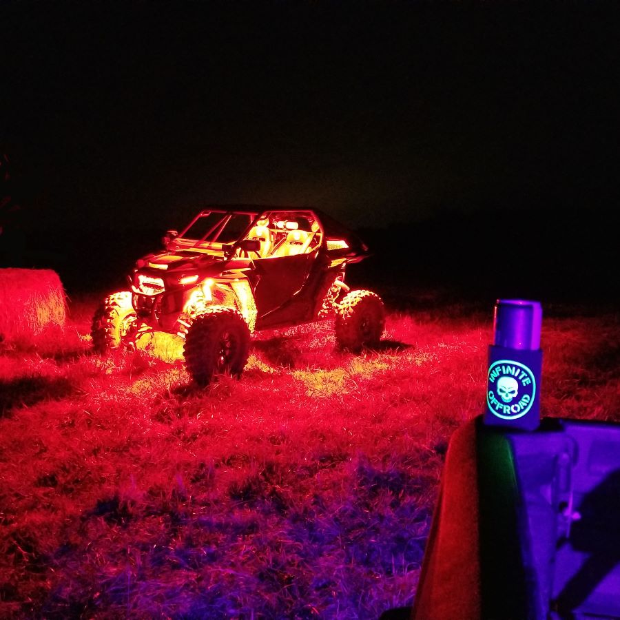 Infinite Offroad | (UTV) - 8W SINGLE COLOR ROCK LIGHT KIT
