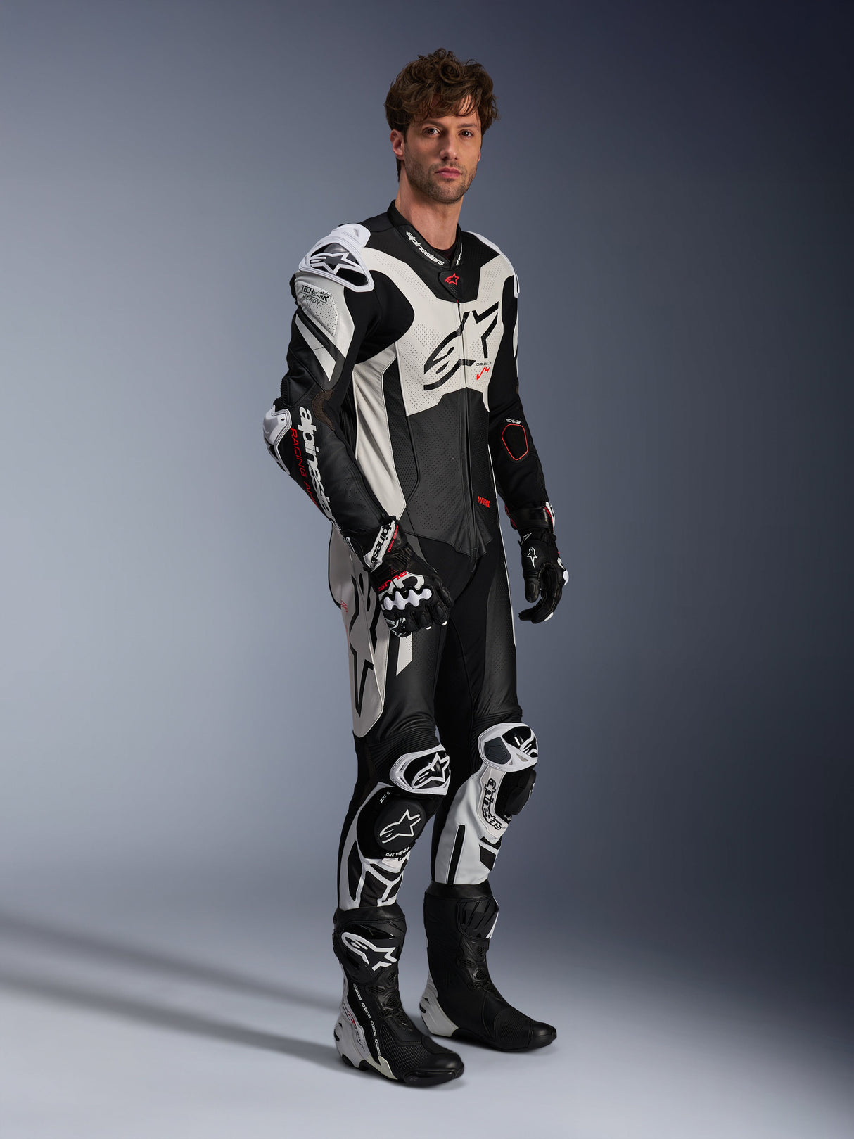 Gp Plus V4 Sprint Leather Suit - 1Piece