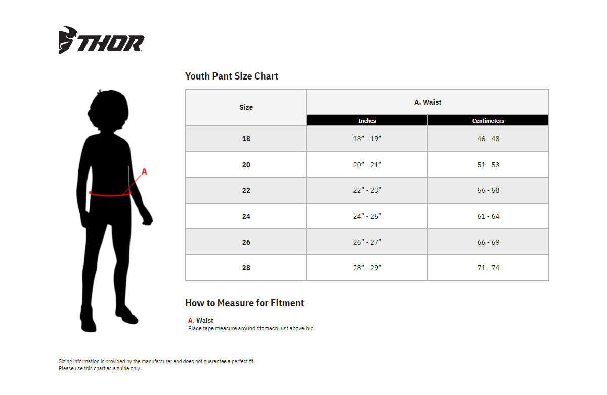 Thor MX-24 Youth Sector DIGI Pants - 2024 Collection