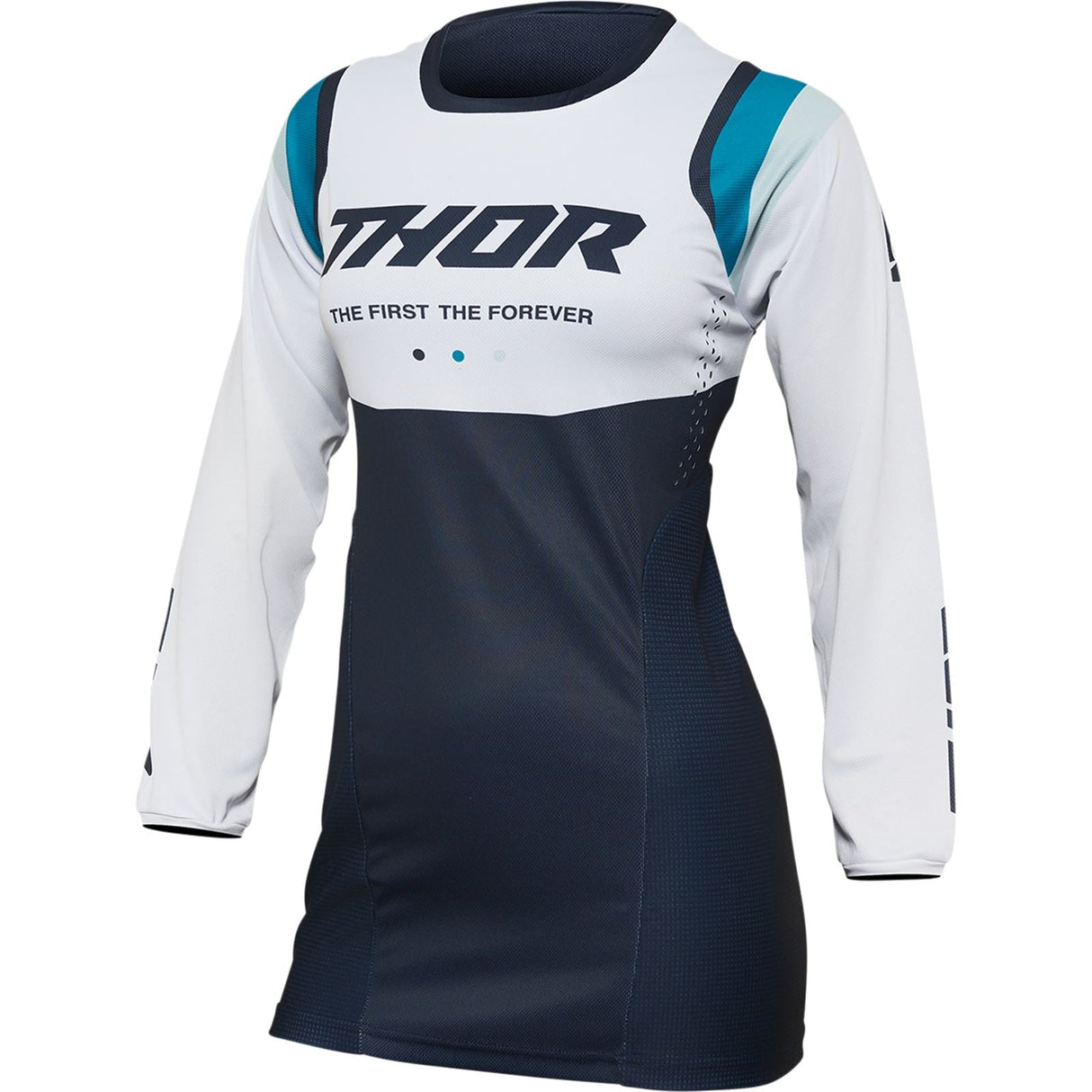 Thor Women's Pulse REV Jersey - Midnight/White - XL 2911-0236