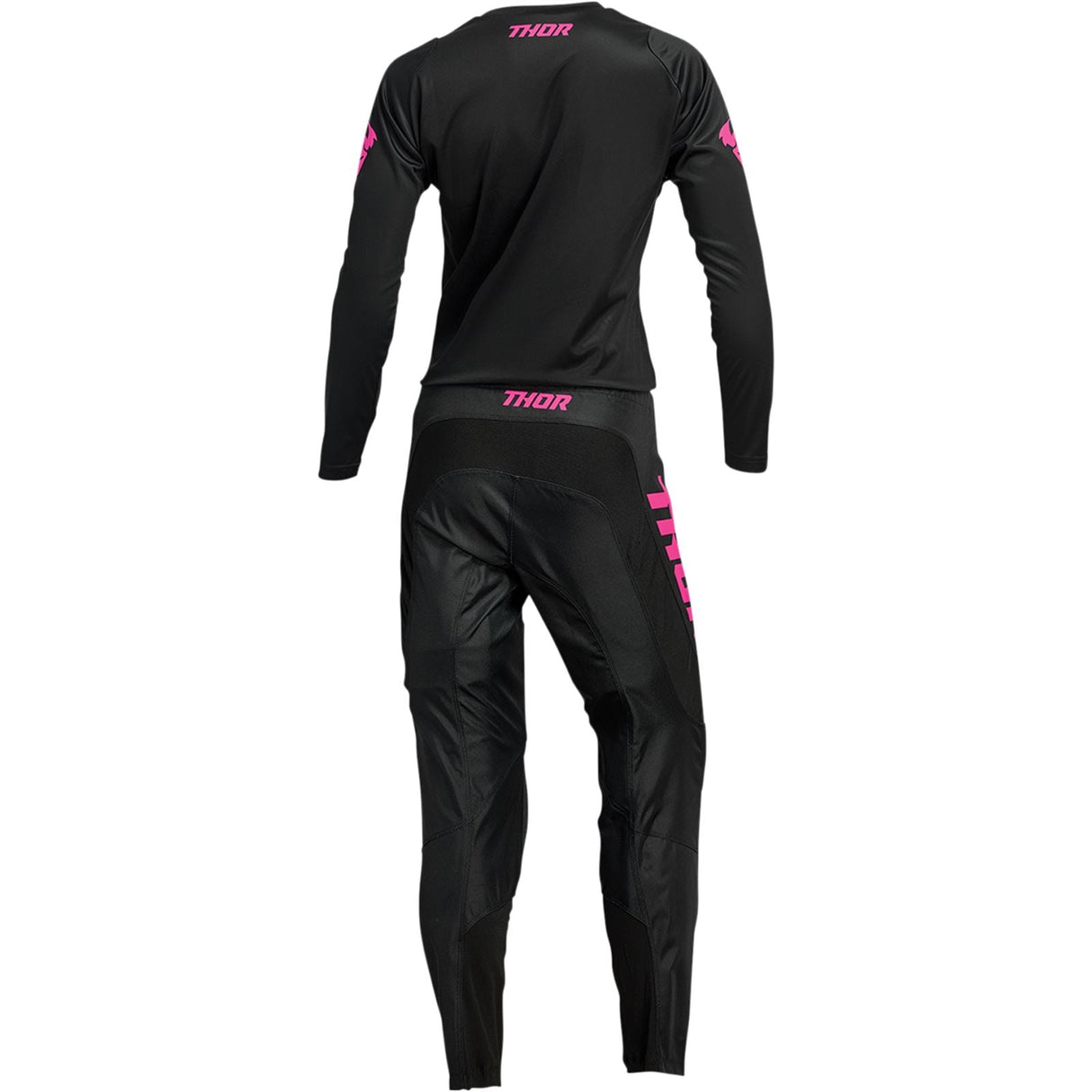 Thor Women's Sector Minimal Jersey - Black and Pink - XS 2911-0247