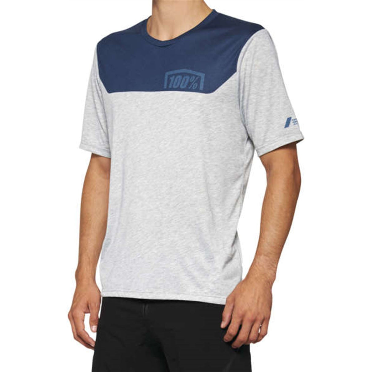 100% Airmatic Jersey - Short-Sleeve - Gray/Midnight