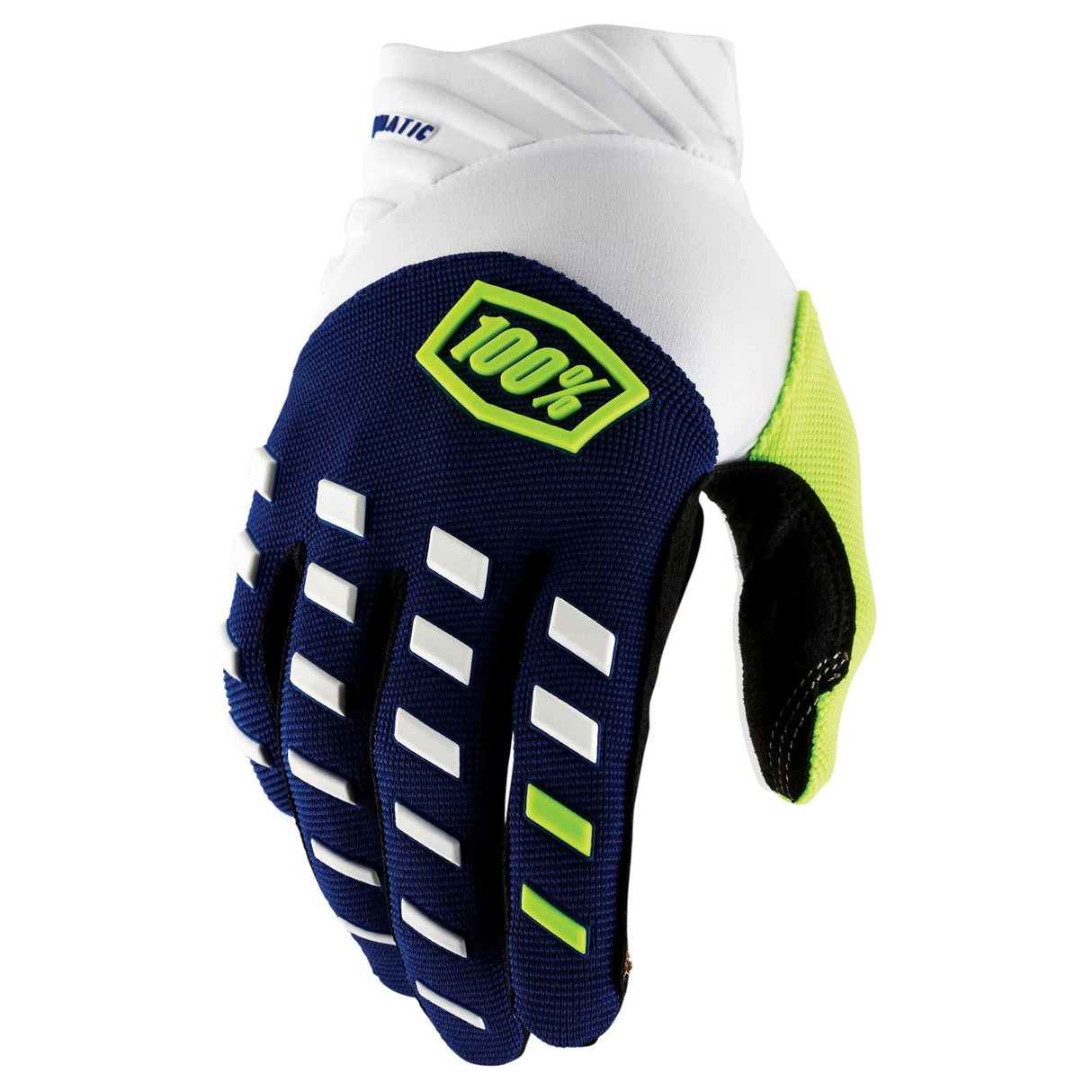 100% Airmatic Gloves - Navy/White_1433474