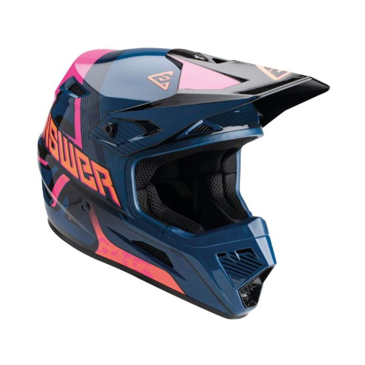 Answer A23 AR1 Vendetta Helmet Dark Blue/Rhodamine/Orange_898252