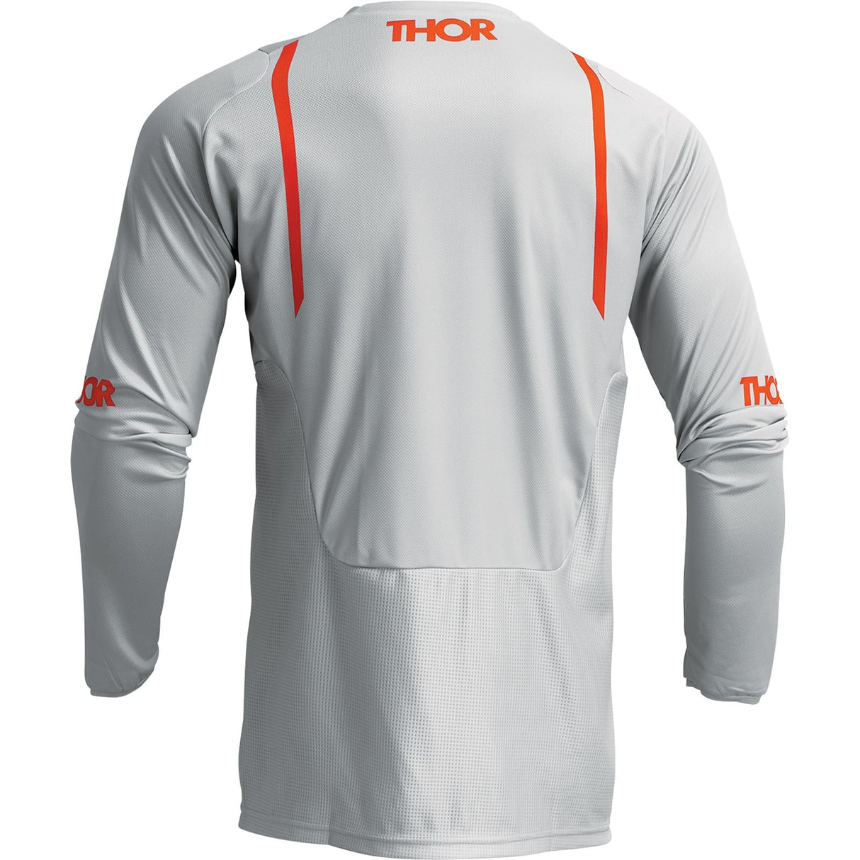 Thor Pulse Mono Jersey - Gray/Orange - Small 2910-7109