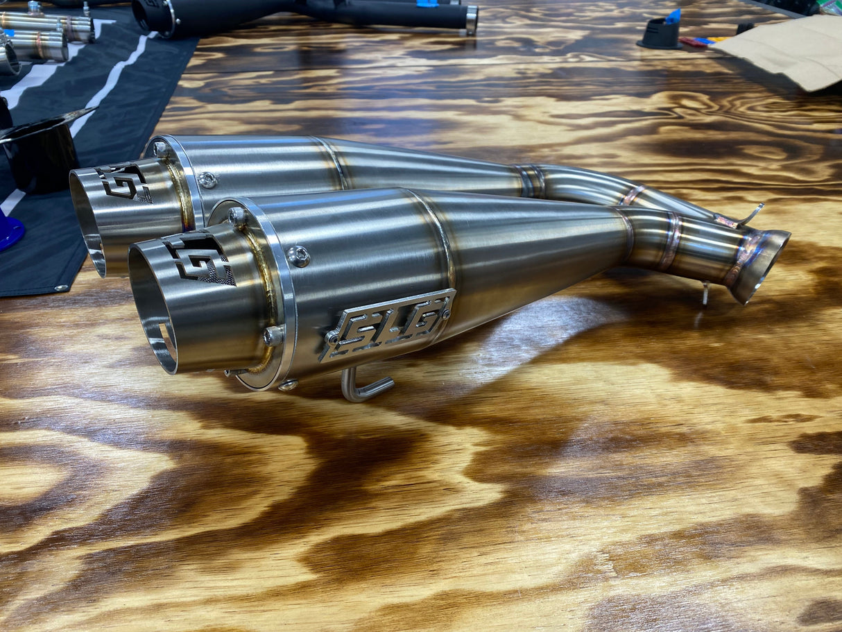 2021-2025 Polaris Sportsman and Scrambler 1000 S (55" Model ONLY) Sniper Performance Series Dual Slip On