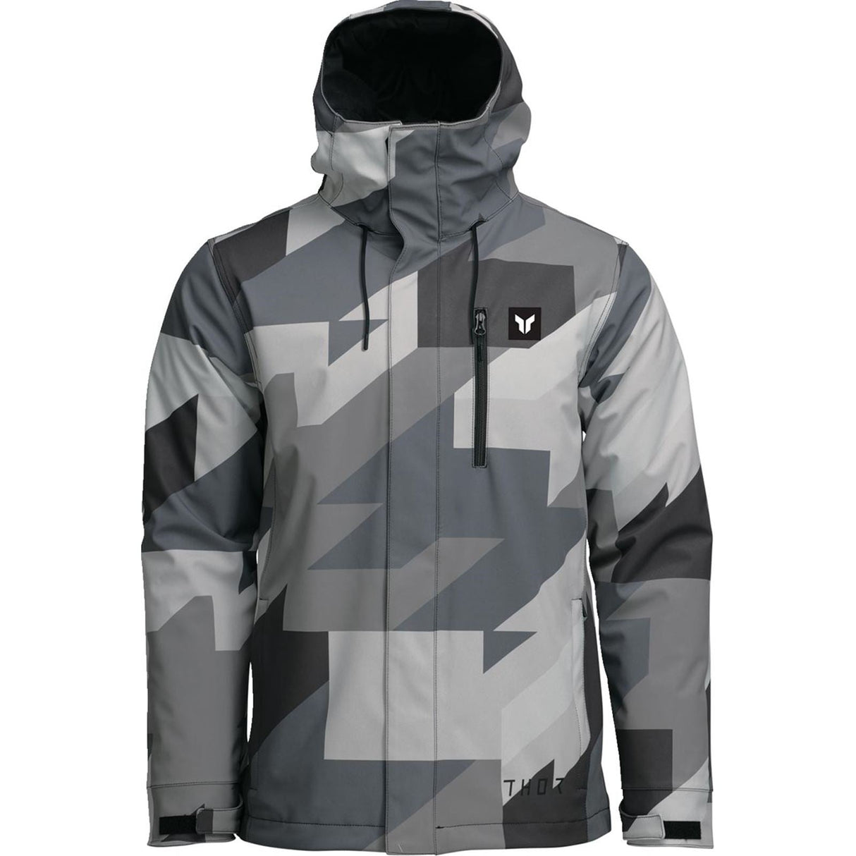 Thor Brave Heavyweight Tour Jacket - Gray/Black Camo_1708273