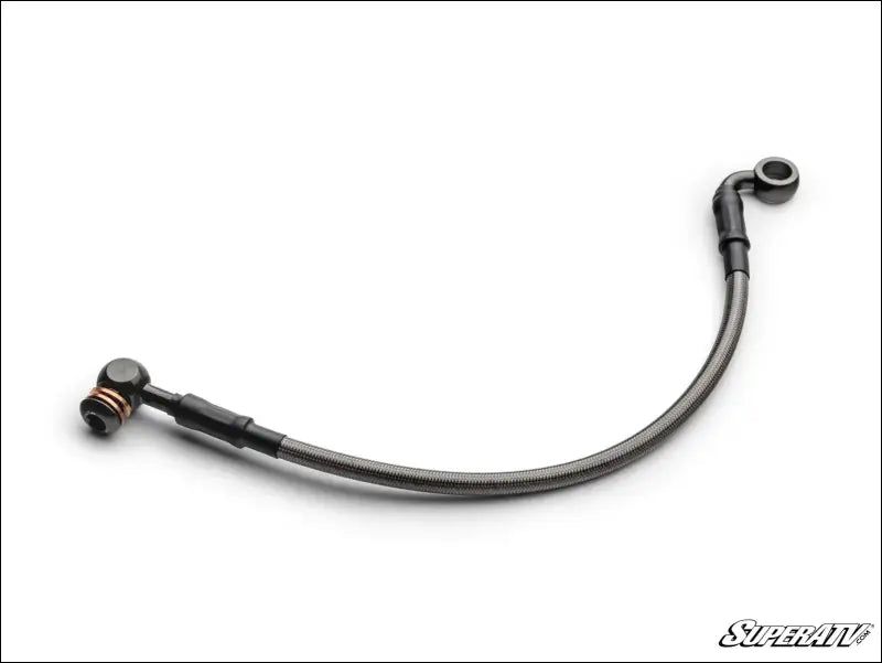 7.5 mm x 12’’ Extended Steel-Braided Brake Line - 90