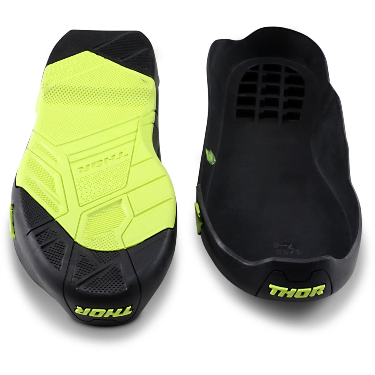 Thor Radial Boots Replacement Outsoles Black/Fluorescent 11 3430-0904