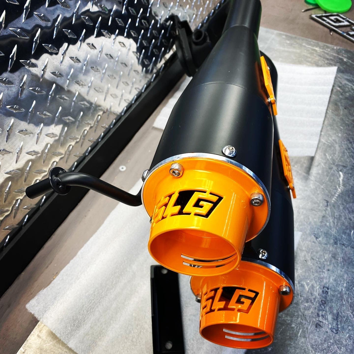 2018-2021 Polaris RZR XP and RS1 1000cc Sniper Quiet Series Dual Slip On