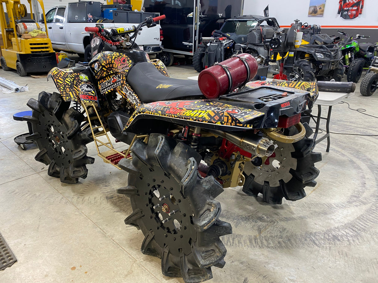 Get 1 2008-2011 CanAm Outlander 500-650-800cc Sniper Quiet Series Slip On