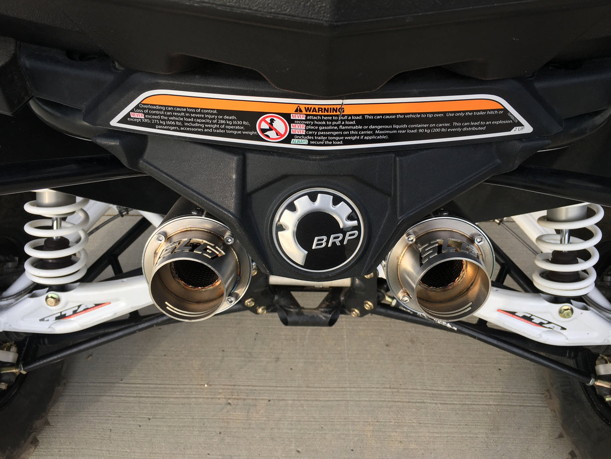 2013-2018 OG CanAm Maverick XMR XRS 1000cc Sniper Performance Series Dual Slip On