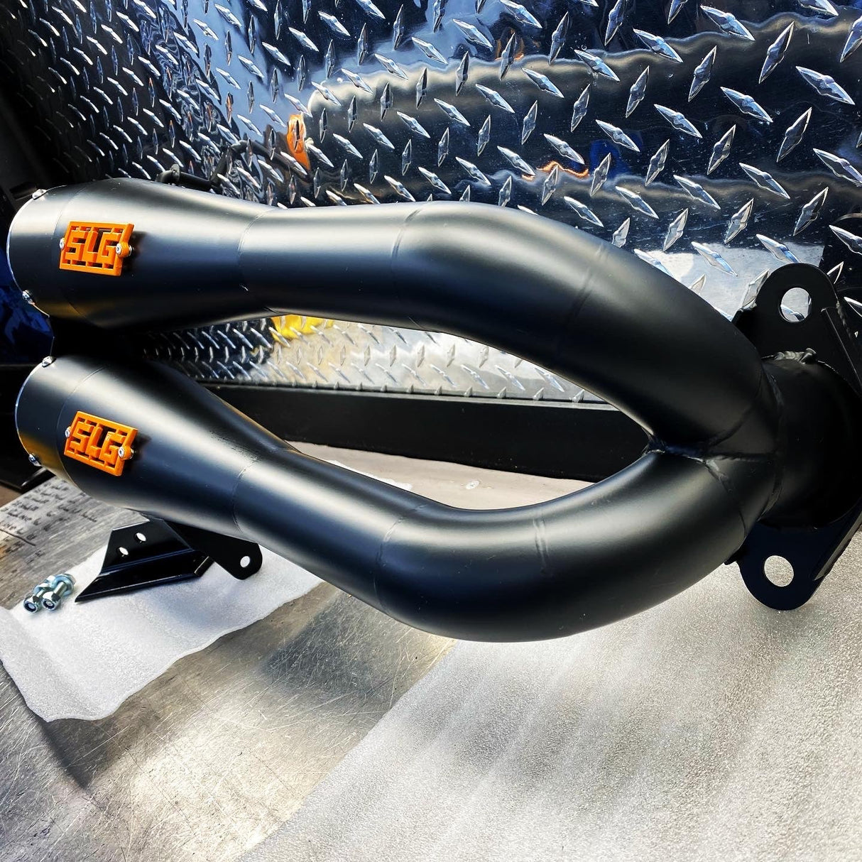 2018-2021 Polaris RZR XP and RS1 1000cc Sniper Quiet Series Dual Slip On