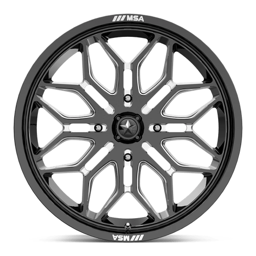 MSA Sniper M47 Black Milled UTV Rims