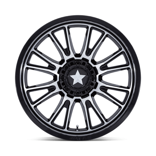 MSA M51 Thunderlips Machine & Gloss Black UTV Rims