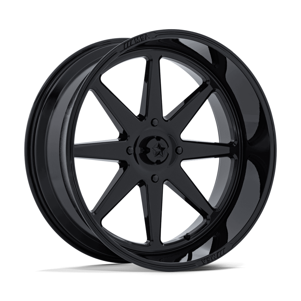 MSA M54 Spark UTV Gloss Black Wheels, Cast Aluminum