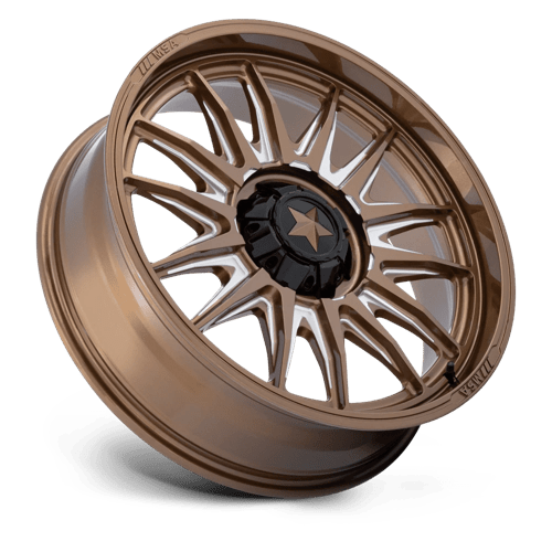 MSA M55 Commander UTV Gloss Bronze Milled Wheels, Cast Aluminum