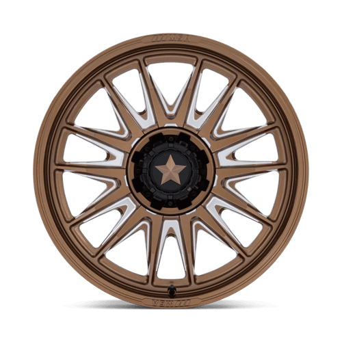 MSA M55 Commander UTV Gloss Bronze Milled Wheels, Cast Aluminum