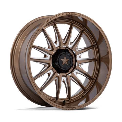 MSA M55 Commander UTV Gloss Bronze Milled Wheels, Cast Aluminum
