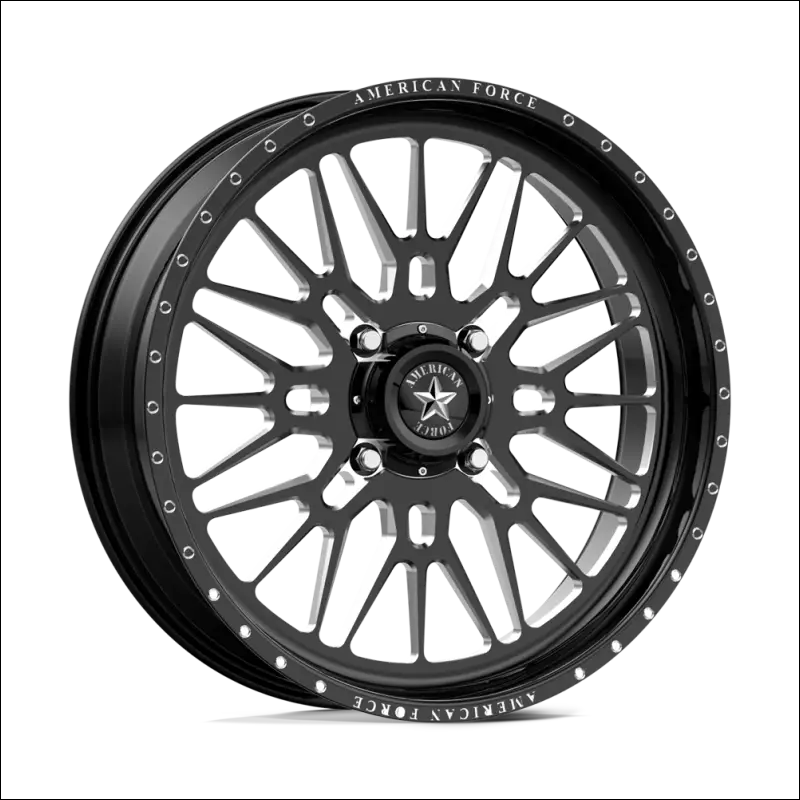 American Force K06 NOMAD UTV - 4x156 / 20 / Black And Milled - Wheels