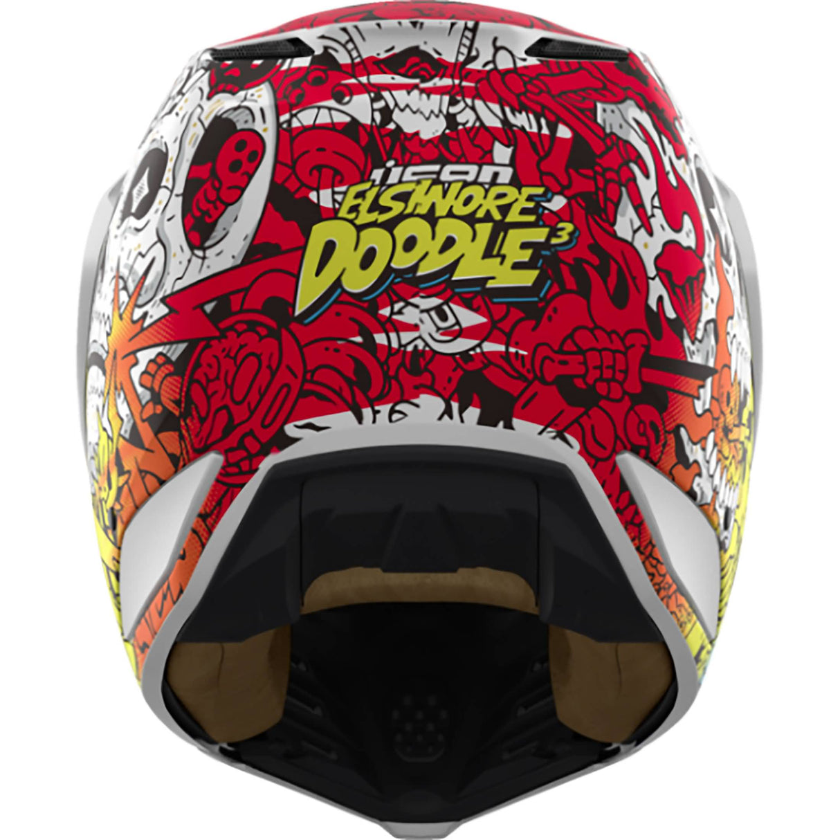 Icon Elsinore Doodle 3 Adult Off-Road Helmets