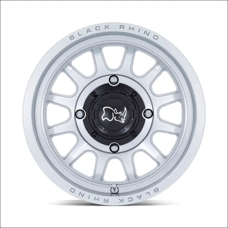 Black Rhino Rapid UTV Wheel - Hyper Silver With Machined Face