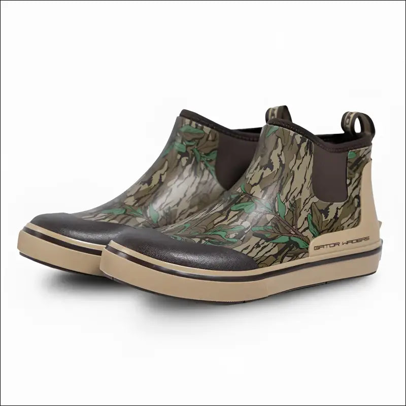 Camp Boots | Mens - Mossy Oak Greenleaf - 10 - Footwear