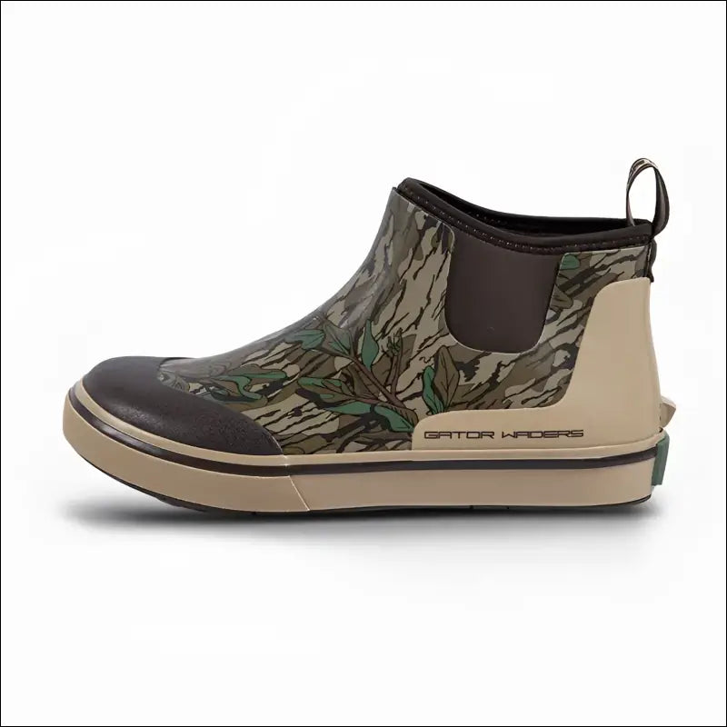 Camp Boots | Mens - Mossy Oak Greenleaf - 8 - Footwear