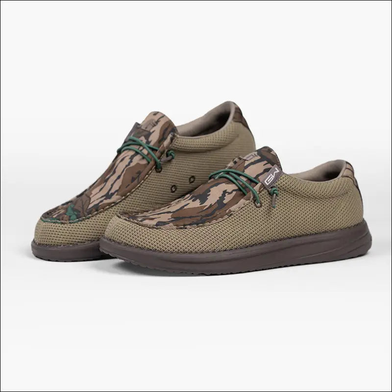 Camp Shoes | Mens - Mossy Oak Greenleaf - 10 - Footwear