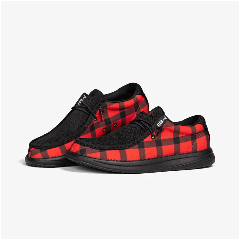 Camp Shoes | Womens - Buffalo Plaid - 6 - Footwear