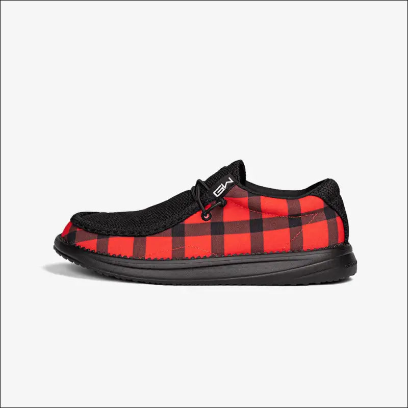 Camp Shoes | Womens - Buffalo Plaid - 9 - Footwear
