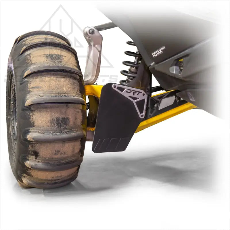 Can-Am 2024 + Maverick R Billet Rear Aluminum Mud/Rock Guard Kit