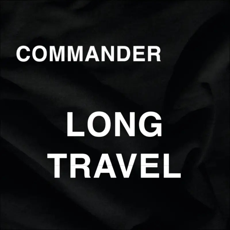 Can-Am Commander Long Travel Kit - BLACK / Full replacement brake lines / ZBROZ 2.2 X1 SERIES SINGLE RATE