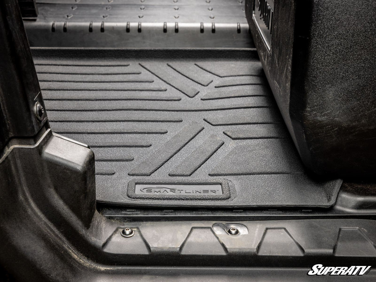 Smartliner Can-Am Defender HD9 Floor and Bed Liners - First + Second Row + Bed