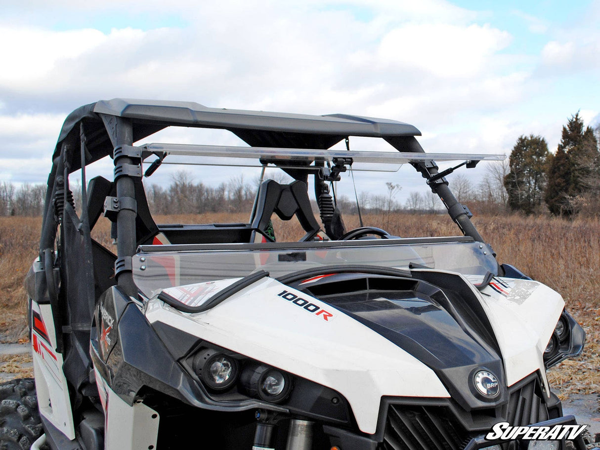 Can-Am Maverick Flip Windshield