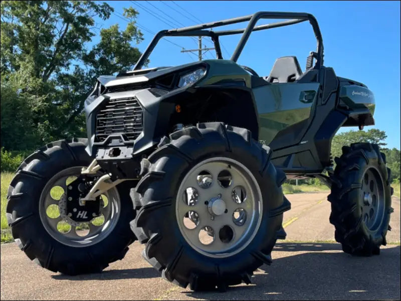 Can-Am Maverick Sport Forward A-Arms (60 models) - Black / Garage Product Bushings / Full replacement tie rod kit