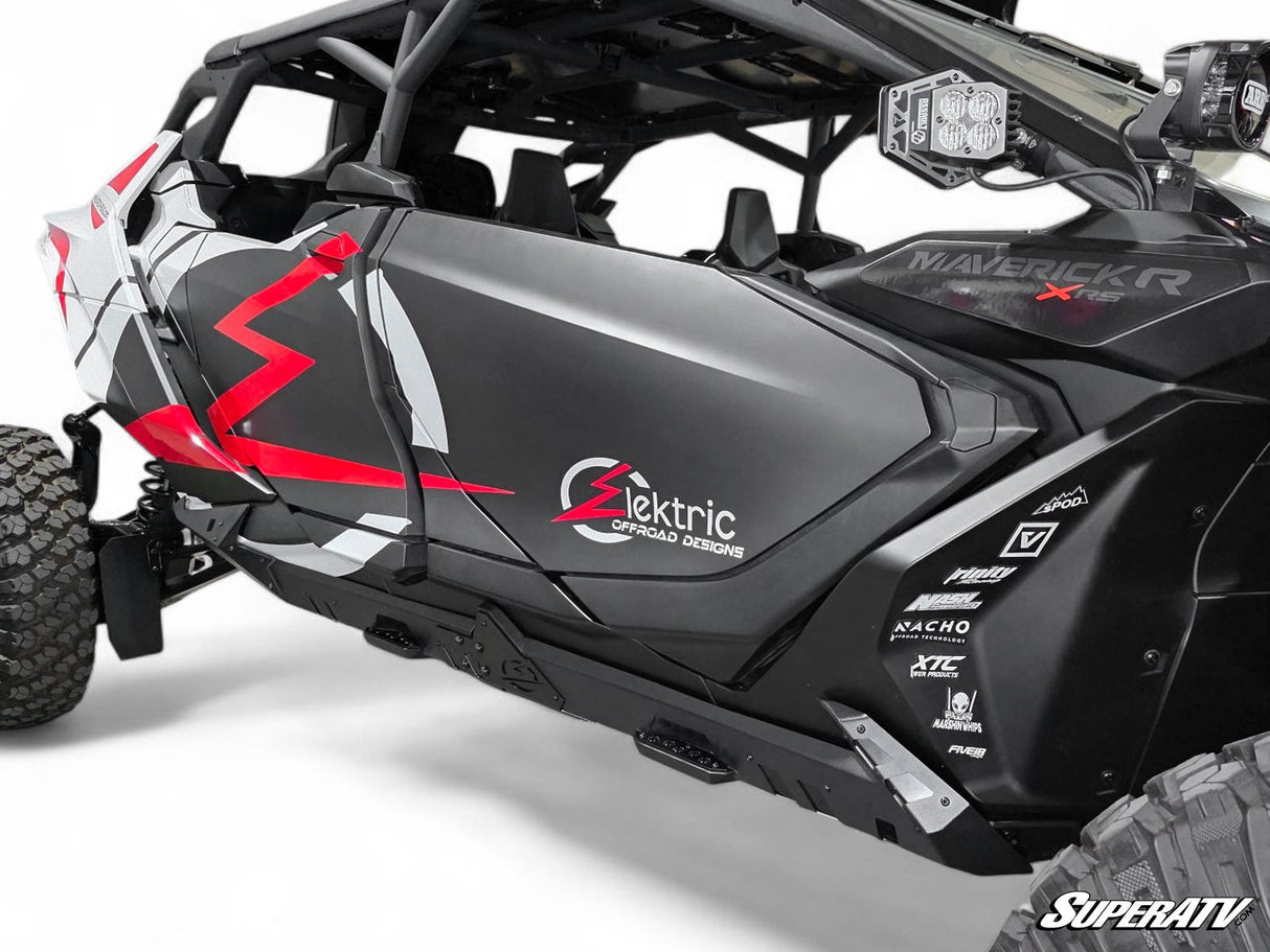 Elektric Offroad Can-Am Maverick R MAX Volt Rock Sliders