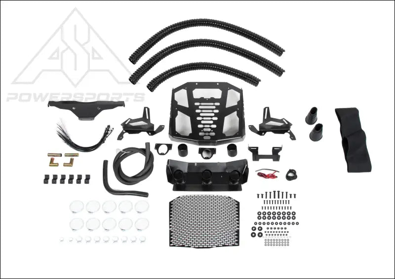 CF Moto C Force 800 / 800XC / 1000 Radiator Relocator Kit With Snorkel - Relocation