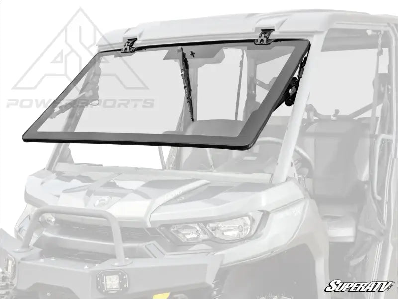 Can Am Defender Maxdrive Power Flip Glass Windshield