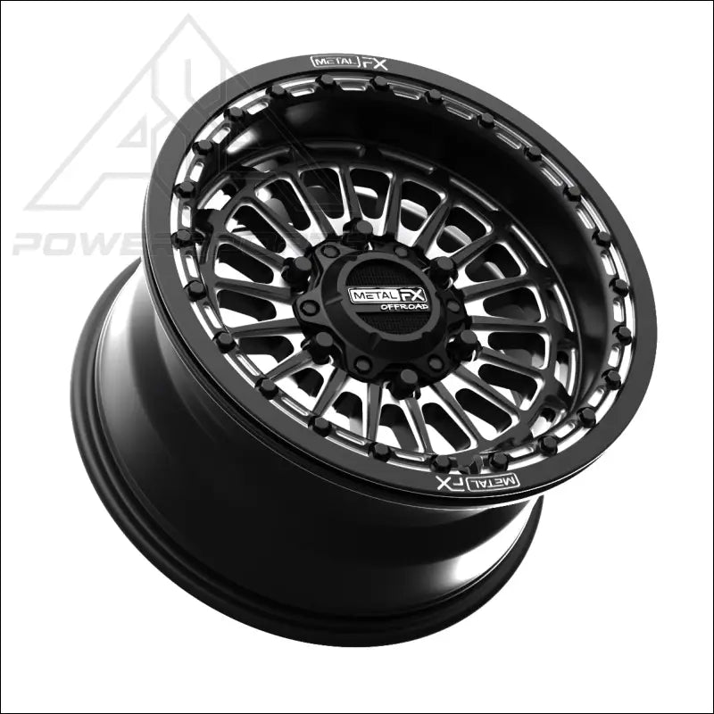 Delta 6R Beadlock | Satin Black Contrast Cut - Wheels