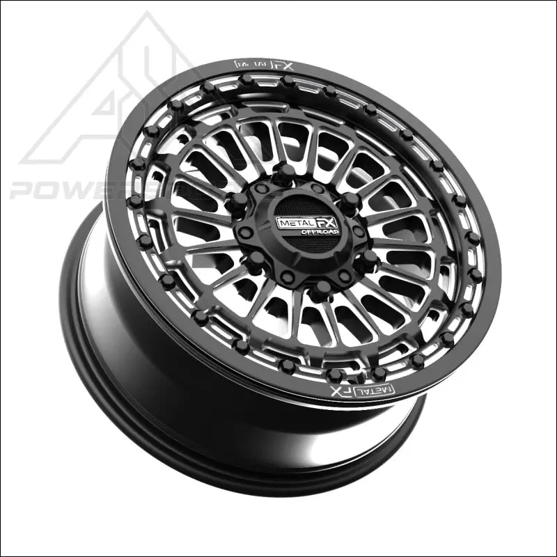 Delta 6R Beadlock | Satin Black Contrast Cut - Wheels