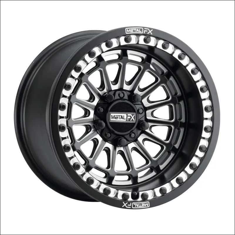 best delta r beadlock, satin black contrast cut at metal fx offroad