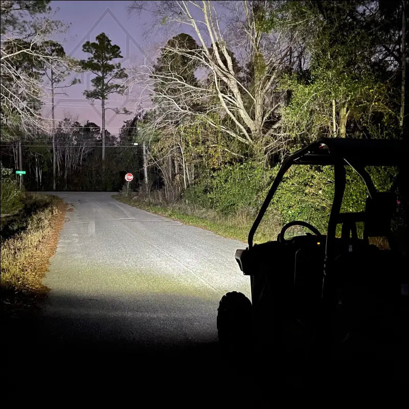 Dual Wide 8’’ LED Headlights for Honda Pioneer 520 - Head Lights