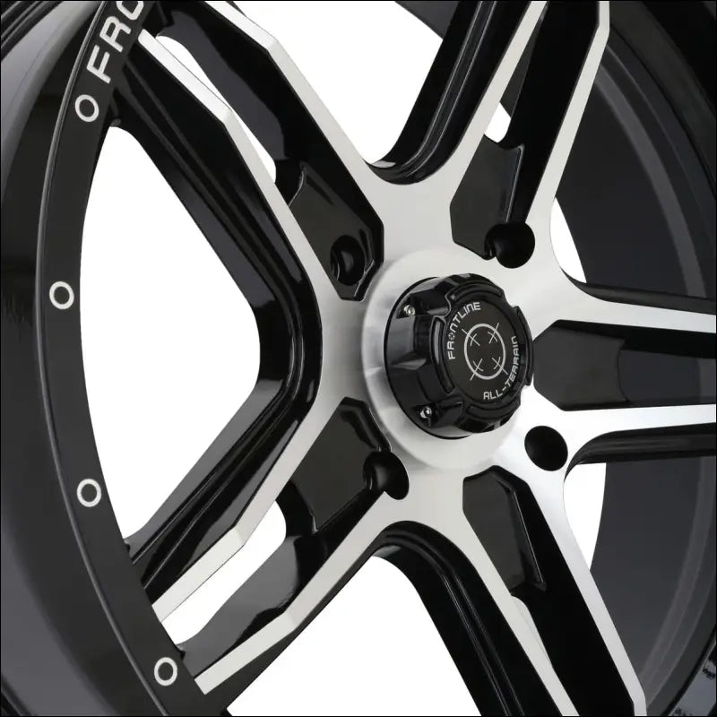 Frontline 505 Wheels - Gloss Black Machined - 22x6.5 / 4x137 / 4 + 3 ( + 10MM)